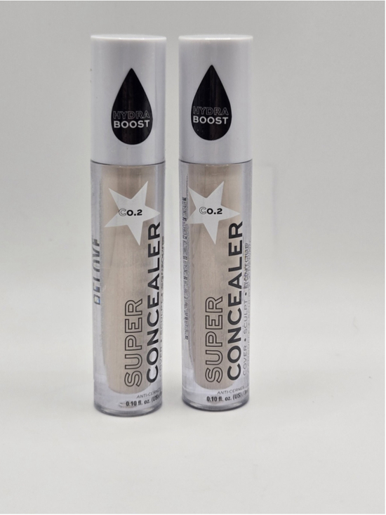 Relove by Revolution Other - Relove by Revolution Super Concealer Hydra Boost Shade C0.2 Lot of 2 New Sealed